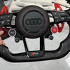 Gloss Carbon Audi RS Style Racing Steering Wheel Audi A5 RS3 RS5 RS7 S3 S5 S7 Steering Wheel