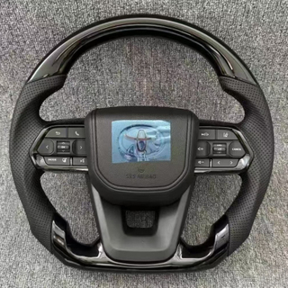 for Toyota Land Cruiser Fortuner Corolla Crown Piano Black Steering Wheel