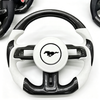 12 O'Clock Ring Ford Steering Wheel Gloss Carbon Ford Mondeo Racing Steering Wheel
