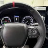 Custom Car Steering Wheel Braid Cover 100% Fit For Toyota Camry 2018-2019 RAV4 2019 Avalon 2018-2020 Car Products Steering Wrap