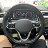 Car Steering Wheel Cover Carbon Fiber Genuine Leather For Volkswagen VW Golf 7 6 MK7 MK6 MK5 NK4 NK3 MK2 Polo Passat B8 Tiguan