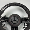 Gloss Carbon Mercedes E63 AMG Racing Steering Wheel Mercedes Aftermarket Forged Carbon C63 AMG Steering Wheel