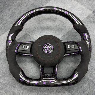Volkswagen Custom Carbon Fiber Crushed Carbon Custom MK7 MK8 GTI Polo Volkswagen Model Specific Customized