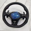 Nappa leather steering wheel Volkswagen steering wheel suitable for Golf 8 GTI Polo custom steering wheel vehicle-specific