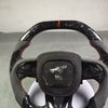 Forged Carbon Steering Wheel for Dodge SRT with Alcantara Airbag Cover