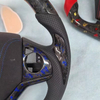 Forged Carbon Fiber Steering Wheel for Honda CR-V Jade with Thumb Grip Patch