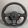 Customized perforated Nappa leather steering wheel for Volkswagen models Volkswagen Polo Golf steering wheel