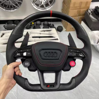 Real carbon fiber steering wheel for BMW C8 A1 A3 A4L A5 A6L A7