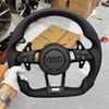 Leather steering wheel suitable for car modification