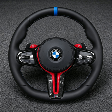 Custom BMW Nappa Genuine Leather Steering Wheel 3 Series M3 G20 G21 G28 G80 G81 2019 - 2025 - YINGGENE