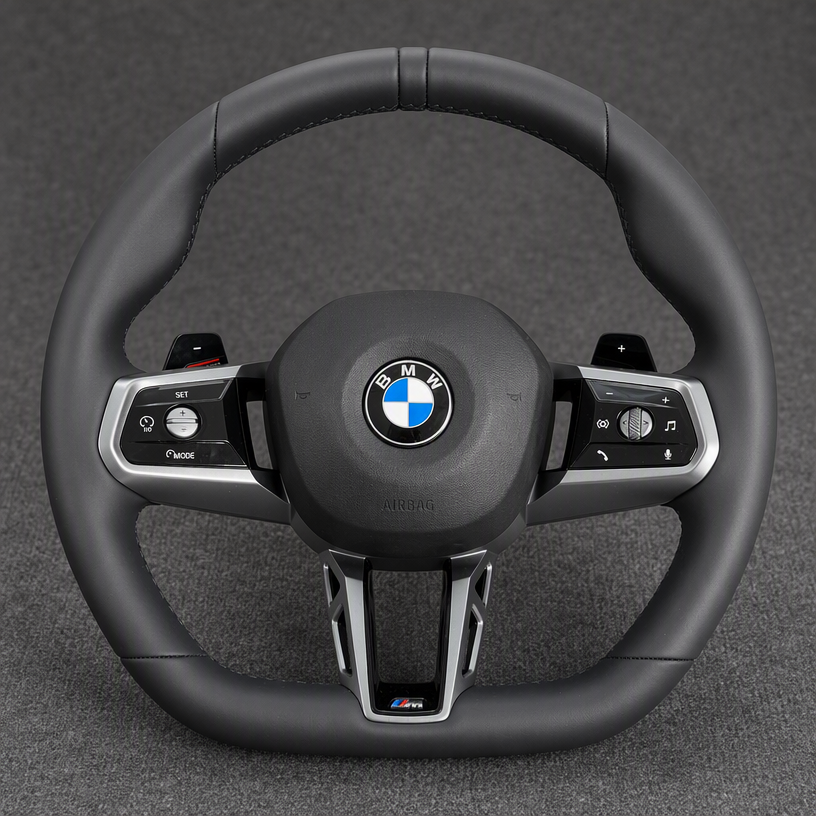 Custom BMW Nappa Genuine Leather Modified Steering Wheel X3 X3M G08 G01 G08M G01M 2012025-YINGGEN