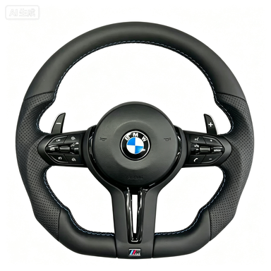 Genuine leather steering wheel suitable for BMW F30, E90, F20, F10 M3 3 Series X1 X2 X X4 X5 X6 X7
