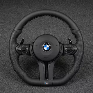 For BMW X3 Series E83 2003–2010Custom Made Nappa Leather Steering Wheel - YINGGENE
