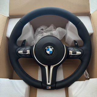 For BMW F10 Leather Steering Wheel for F20 F30 E90 M2 M3 M4 M5 M6