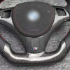 BMW M Sport M Performance Steering Wheel Gloss Carbon BMW E90 Racing Steering Wheel