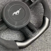 Ford Custom Real Carbon Fiber Mustang Steering Wheel