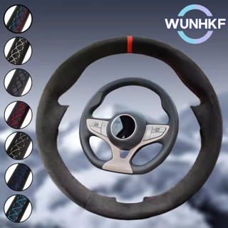 Custom Car Steering Wheel Braid Cover Soft 100% Fit For BYD Seal YUAN Plus 2016-2019 2020-2023 Car Products Steering Wrap