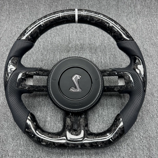 Ford Mustang Forged Carbon Fiber Custom Steering Wheel Ford Aftermarket Focus Steering Wheel