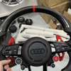 Gloss Carbon Audi RS Style Racing Steering Wheel Audi A5 RS3 RS5 RS7 S3 S5 S7 Steering Wheel