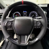 Custom Car Steering Wheel Braid Cover 100% Fit For Toyota Camry 2018-2019 RAV4 2019 Avalon 2018-2020 Car Products Steering Wrap