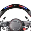 Audi Q3 Q5 Q7 Custom Carbon Fiber Steering Wheel with LED Shift Lights Audi Custom Real Carbon Fiber A4 B9 Steering Wheel