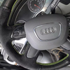 Custom Car Steering Wheel Cover Suede Carbon Fiber 100% Fit For Audi A3 A4 2013-2018 A6 2005-2018 Q3 2012-2018 Q5 Q7 2013-2018