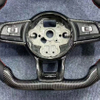 Gloss Carbon Volkswagen VW Jetta Racing Steering Wheel 12 O'Clock Ring Volkswagen VW MK7 MK6 MK5 MK4 Steering Wheel