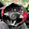 Custom DIY Car Steering Wheel Cover 100% Fit For Mercedes Benz C200 C250 C300 B250 B260 A200 A250 Sport CLA220 Steering Wrap