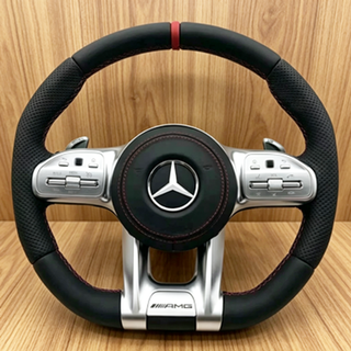 Mercedes AMG Performance Steering Wheel Mercedes Aftermarket Forged Carbon C63 AMG Steering Wheel