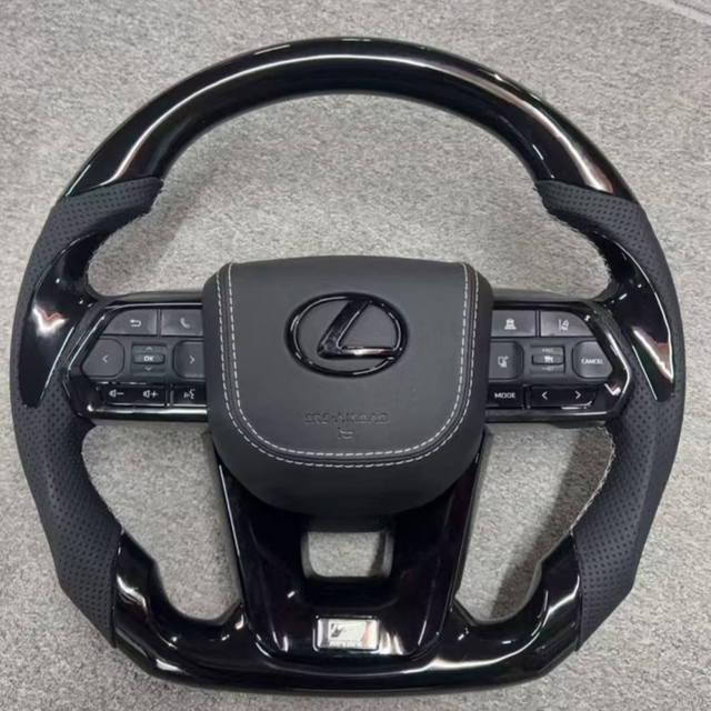 Piano Black Car Steering Wheel for Lexus IS RC NX GS 250 300 300h 350 500