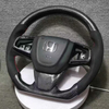 Customized Bright Carbon Fiber Steering Wheel for Honda Civic CR-V with Leather Airbag Cover