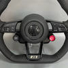 Customized perforated Nappa leather steering wheel for Volkswagen models Volkswagen Polo Golf steering wheel