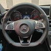 Custom Carbon Fiber Leather Car Steering Wheel Cover 100% Fit For Mercedes Benz A200 A250 B250 B260 C200 C250 C300 Sport CLA220