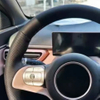 Custom Car Steering Wheel Braid Cover Soft 100% Fit For BYD Yuan Plus Dolphin 22-24-25 Atto 3 Atto 3 Car Products Steering Wrap