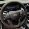 Custom Car Steering Wheel Braid Cover Suede Leather 100% Fit For Cadillac XT5 XTS ATSL XT5 SRX CT6 Auto Interior Accessories