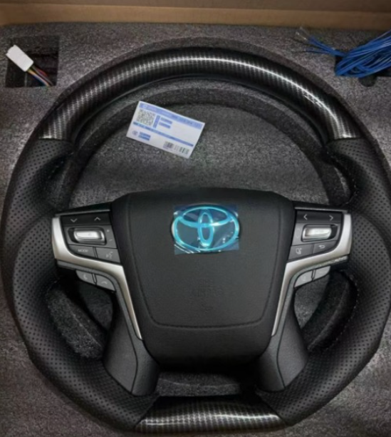 Forged Carbon Steering Wheel for Toyota Alphard AGH40 Series