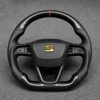 Custom Seat Full Series Real Carbon Fiber Steering Wheel - YINGGEN