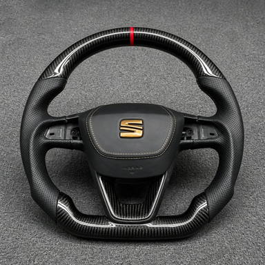 Custom Seat Full Series Real Carbon Fiber Steering Wheel - YINGGEN
