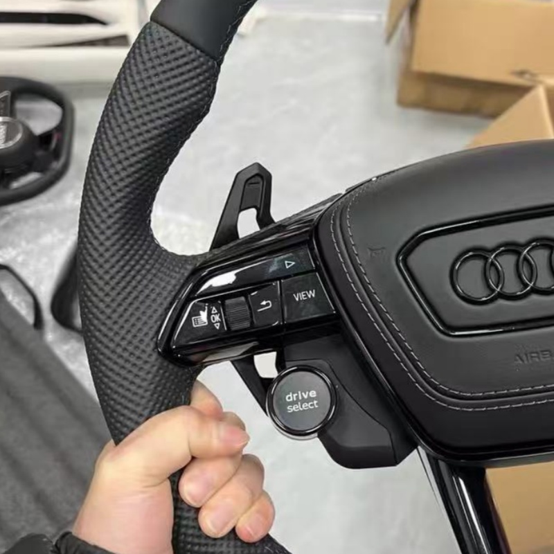 Rear installation base structure of steering wheel