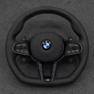 BMW Nappa Leather Modified Steering Wheel 4 Series M4 G22 G23 G26 G82 G83 (2019-025)-YINGGEN