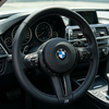 Non destructive installation of BMW steering wheel, plug and play