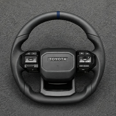 Custom Toyota full series Corolla Camry Crown Prius Supra RAV4 Nappa leather steering wheel 2017-2024-YINGGEN