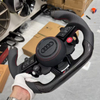 Audi steering wheel with paddle shifters, S-Line style modification, suitable for racing and daily driving