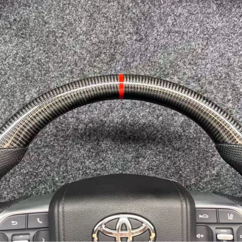 Toyota sport style steering wheel, original car steering wheel replacement, practical car interior modification accessories
