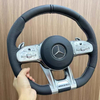 Aftermarket steering wheel fit Mercedes series, auto tuning parts for interior upgrade