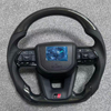 Replacement leather steering wheel for Toyota models, upgraded accessories for comfortable grip of car steering wheel