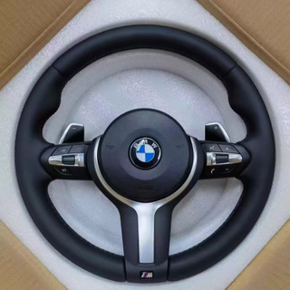 For BMW F30 Leather Steering Wheel for E90 F20 F10 M3 3 Series