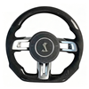 Gloss Carbon Ford Mondeo Racing Steering Wheel Alcantara Contrast Genuine Leather Ford Steering Wheel