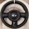 Custom Microfiber Leather Car Steering Wheel Braid Cover 100% Fit For Mini Hatchback/Mini R56/R57) Clubman Clubvan Coupe 3-Spoke