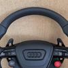 Contrast Stitching Genuine Leather Audi S4 S6 Steering Wheel Audi A5 RS3 RS5 RS7 S3 S5 S7 Steering Wheel